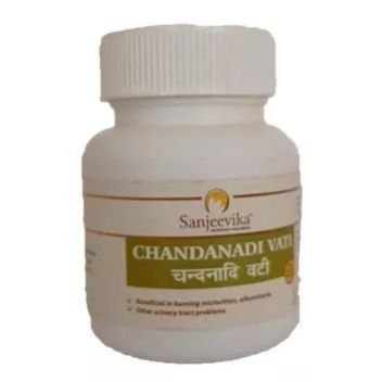 Chandanadi Vati (tablet) (sanjeevika Ayurvedic) 60tab-375mg Each Tab In 