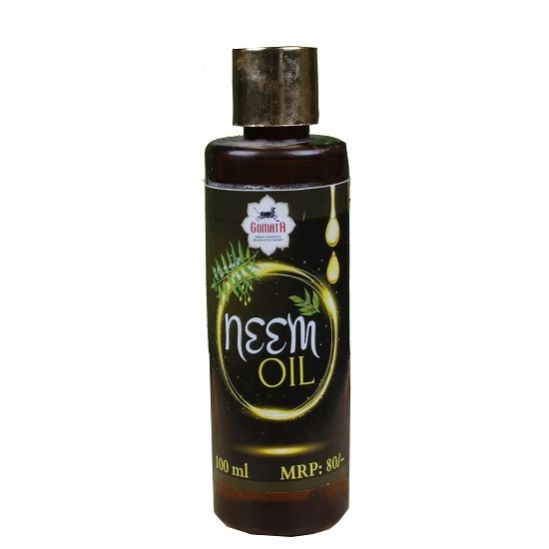 Gomata's Neem Oil is Sesame Oil Based Oil of Neem Leaves in Ayurvedic