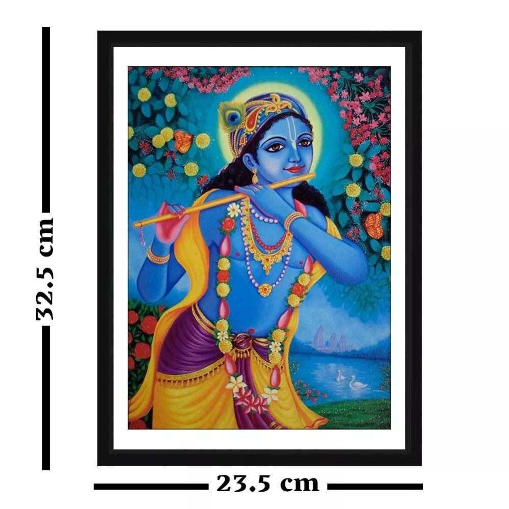 Buy Krishna in Twilight Modern Art Acrylic Painting on Canvas Hindu God  Original Hand Painted Online in India - Etsy
