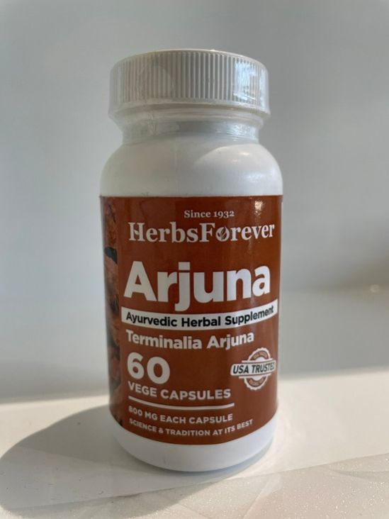 Herbs Forever Arjuna (Terminalia Arjuna) 60 Capsules in Ayurvedic