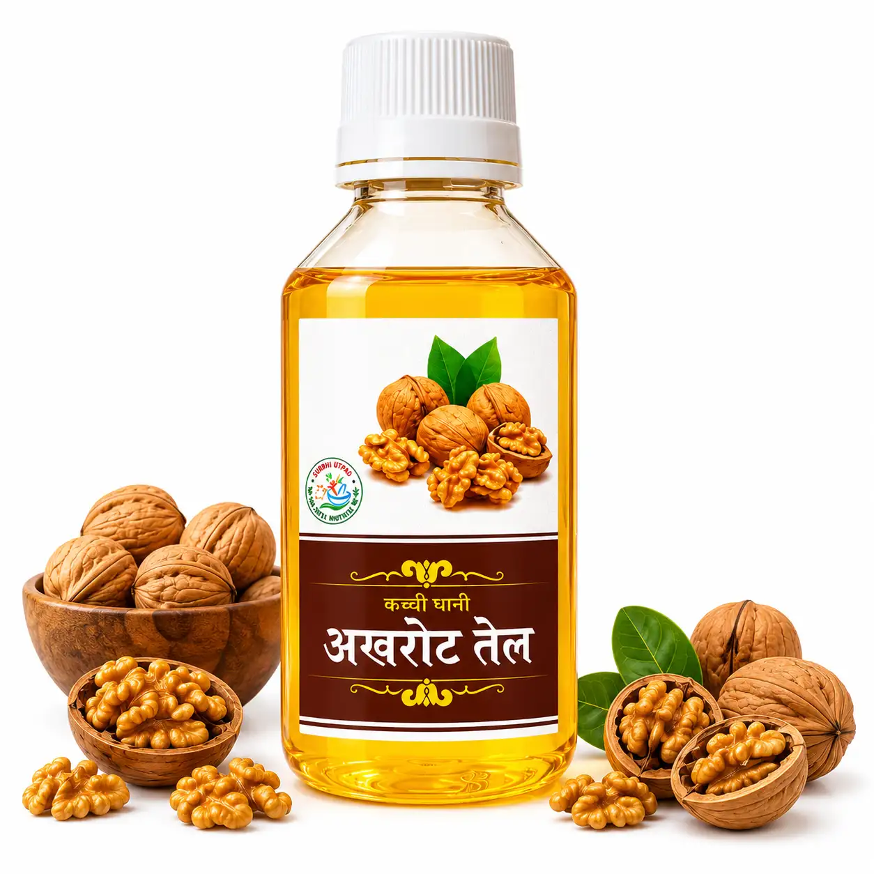 Surbhi Utpad Akhrot oil – Cold pressed 100% pure Edible Walnut oil